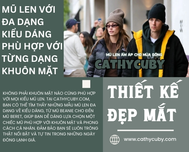 Khuyến mãi MŨ LEN ẤM ÁP CHO MÙA ĐÔNG CATHYCUBY