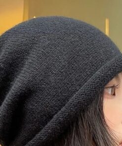 Mihan1 Mũ Len Beanie Màu Trơn (1)