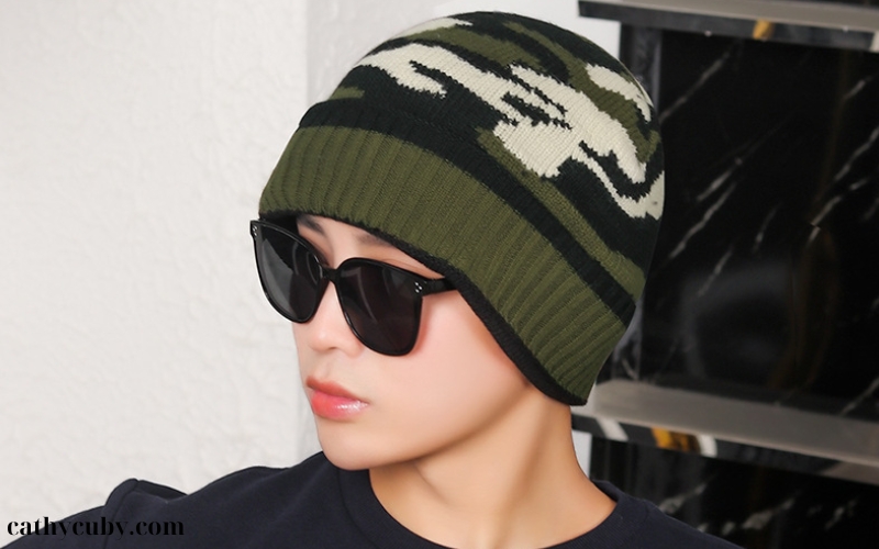 Mũ len beanie họa tiết đẹp (1)