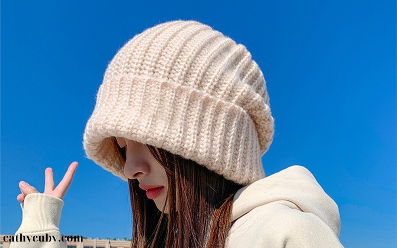 Mũ len beanie oversize (4)